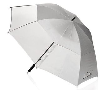 JuCad JuCad windproof & window umbrella with pin 68" strieborná UV ochrana