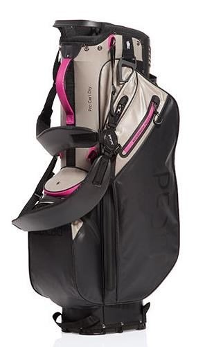 JuCad Bag 3in1 Pro Dry cart bag, čierna/sivá/ružová