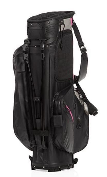 JuCad Bag 3in1 Pro Dry cart bag, čierna/sivá/ružová