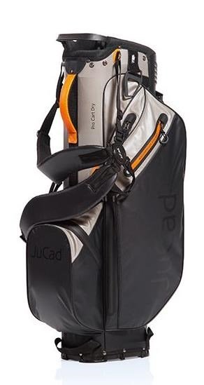 JuCad Bag 3in1 Pro Dry cart bag, čierno/šedo/oranžový