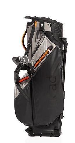 JuCad Bag 3in1 Pro Dry cart bag, čierno/šedo/oranžový