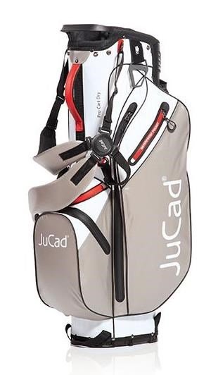 JuCad Bag 3in1 Pro Dry cart bag, biela/šedá/červená