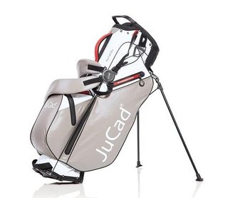 JuCad Bag 3in1 Pro Dry cart bag, biela/šedá/červená