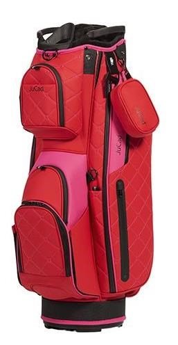 JuCad First Class cart bag, červená/ružová