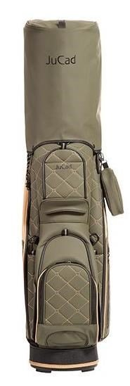 JuCad First Class cart bag, tmavozelená/béžová