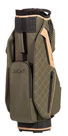 JuCad First Class cart bag, tmavozelená/béžová