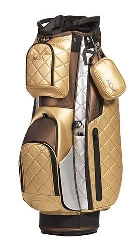 JuCad First Class cart bag, gold/silver/brown