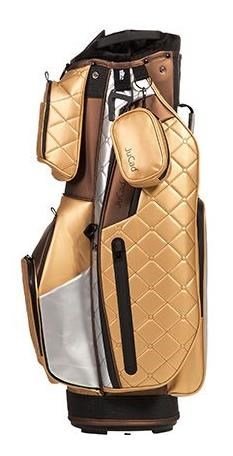 JuCad First Class cart bag, gold/silver/brown