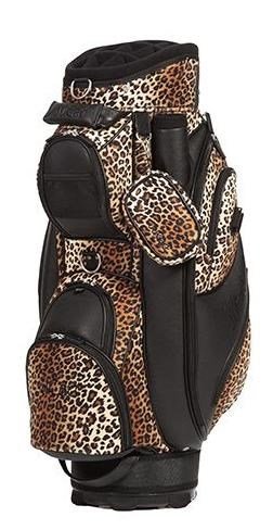 JuCad Style cart bag, čierno/leopardí