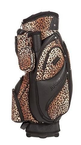 JuCad Style cart bag, čierno/leopardí