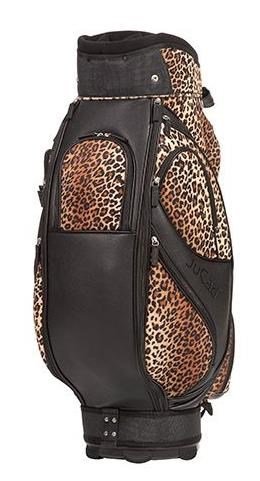 JuCad Style cart bag, čierno/leopardí