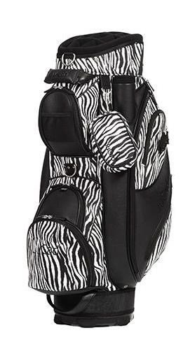 JuCad Style cart bag, čierno/zebra