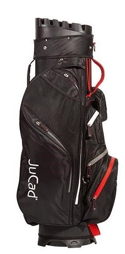 JuCad Manager Waterstop cart bag, čierno/červeno/sivý