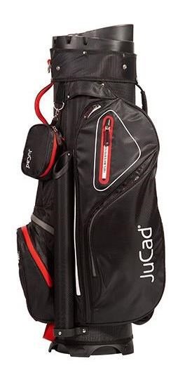 JuCad Manager Waterstop cart bag, čierno/červeno/sivý