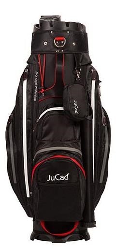 JuCad Manager Waterstop cart bag, čierno/červeno/sivý