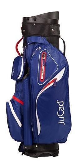 JuCad Manager Waterstop cart bag, modrý/biely/červený