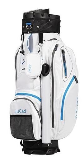 JuCad Manager Waterstop cart bag, biela/modrá/šedá