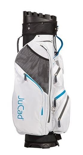 JuCad Manager Waterstop cart bag, biela/modrá/šedá
