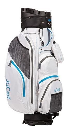 JuCad Manager Waterstop cart bag, biela/modrá/šedá