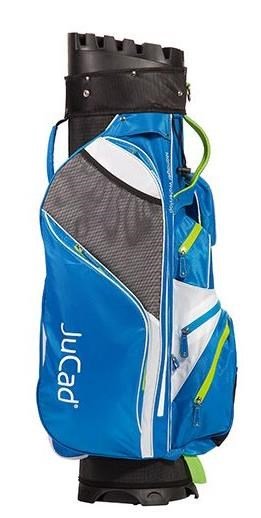 JuCad Manager Waterstop cart bag, modrý/biely/zelený