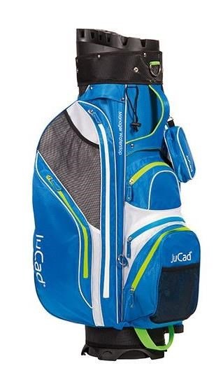 JuCad Manager Waterstop cart bag, modrý/biely/zelený