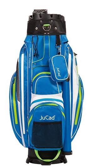 JuCad Manager Waterstop cart bag, modrý/biely/zelený