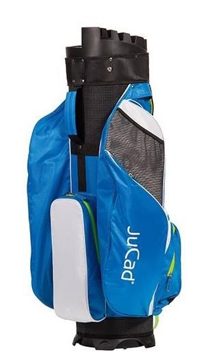 JuCad Manager Waterstop cart bag, modrý/biely/zelený