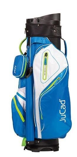 JuCad Manager Waterstop cart bag, modrý/biely/zelený