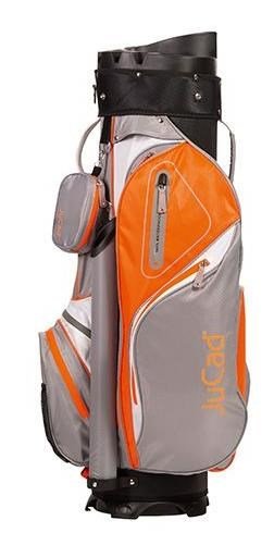 JuCad Manager Waterstop cart bag, svetlosivá/biela/oranžová