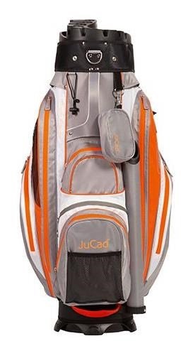 JuCad Manager Waterstop cart bag, svetlosivá/biela/oranžová