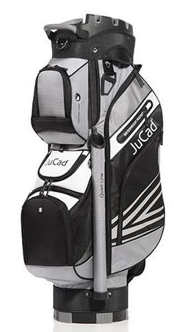 JuCad Quiet Line cart bag, čierno/šedo/biely