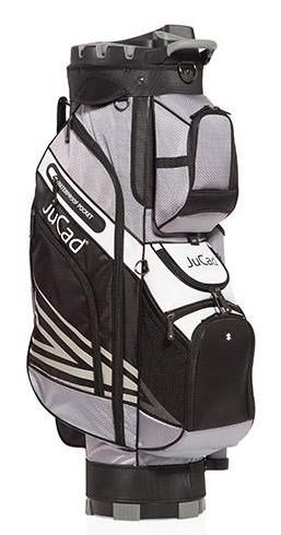 JuCad Quiet Line cart bag, čierno/šedo/biely
