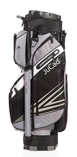 JuCad Quiet Line cart bag, čierno/šedo/biely