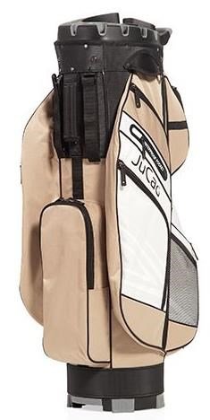 JuCad Quiet Line cart bag, khaki/biela