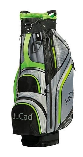 JuCad Sportline cart bag, čierno/šedo/zelený