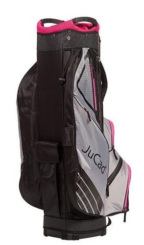 JuCad Sportline cart bag, čierno/šedo/ružový