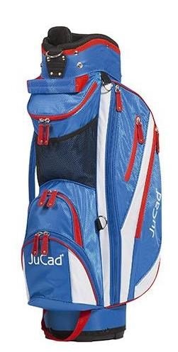 JuCad Junior cart bag, modrý/biely/červený