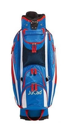 JuCad Junior cart bag, modrý/biely/červený