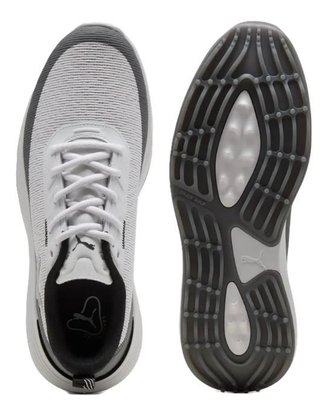 Puma Golf Puma Gruve Sport pánske golfové topánky, bílo/šedé