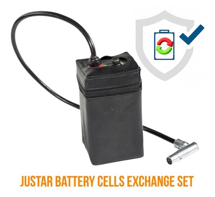 JuStar Powerpack replace kit system no control-unit self-mount, incl. small battery cells case and cover príslušenstvo k vozíkom