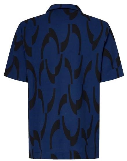 Oakley Tile O pánske polo, elektric blue