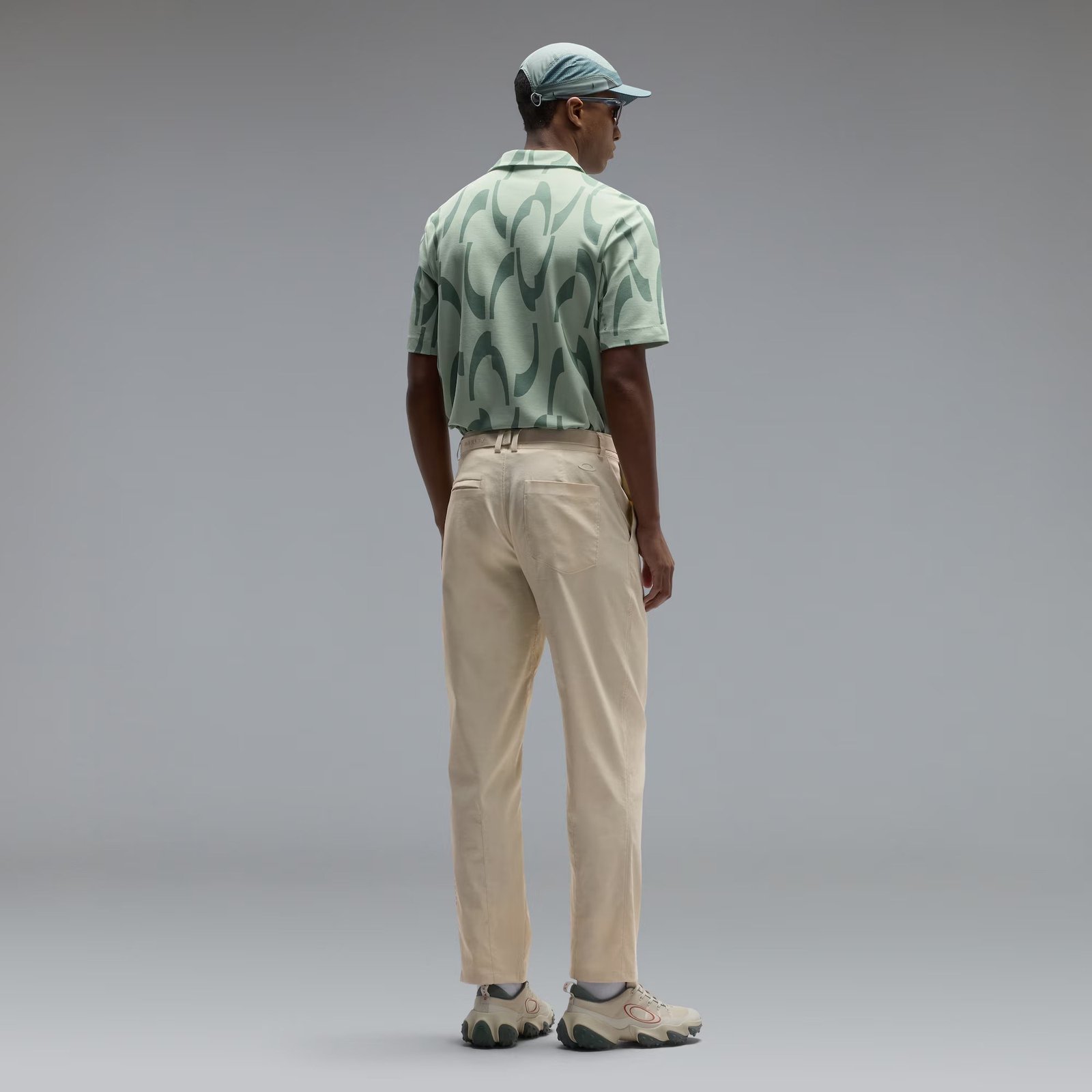 Oakley Tile O pánske polo, faded green