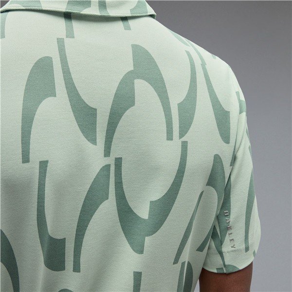 Oakley Tile O pánske polo, faded green
