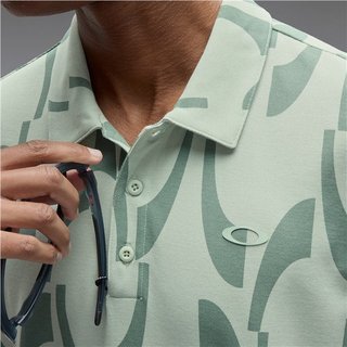 Oakley Tile O pánske polo, faded green