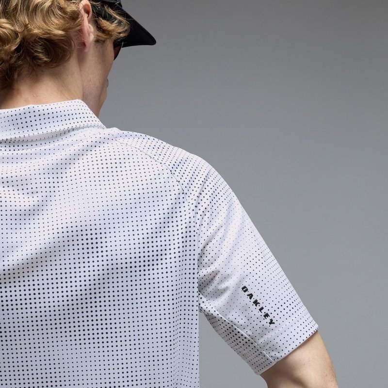 Oakley C1 Overcast pánske polo, biele