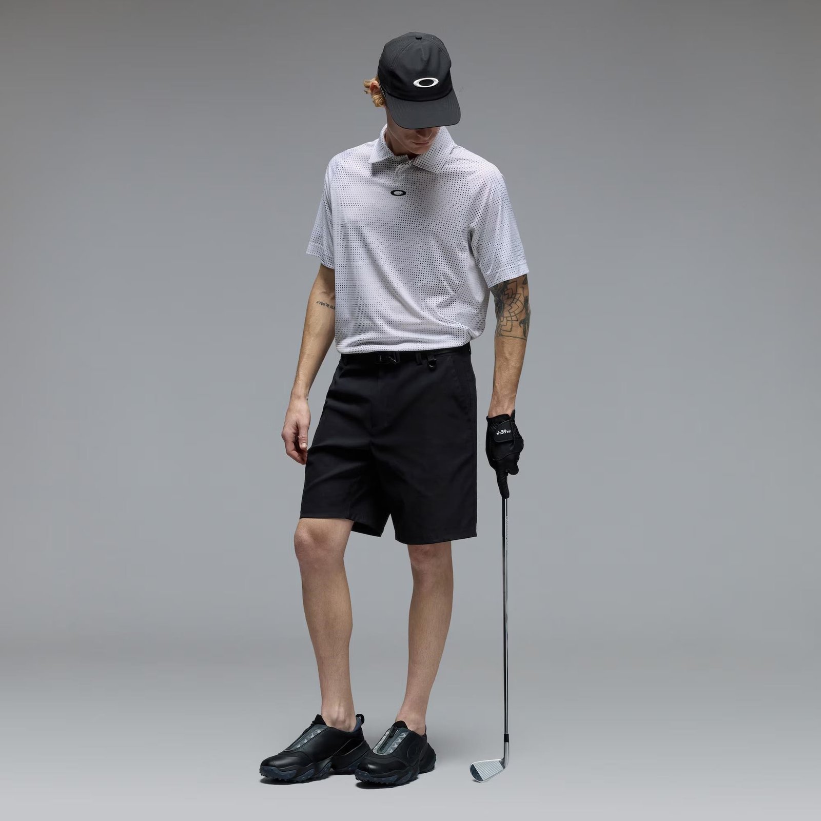 Oakley C1 Overcast pánske polo, biele