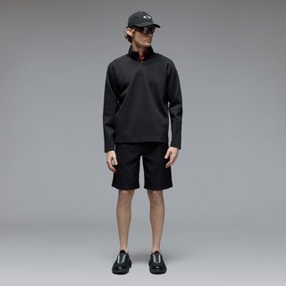 Oakley Platform Quater Zip pánska mikina, pitch black