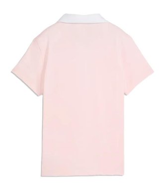 Puma X Mumu Crest dámske polo, rose blossom