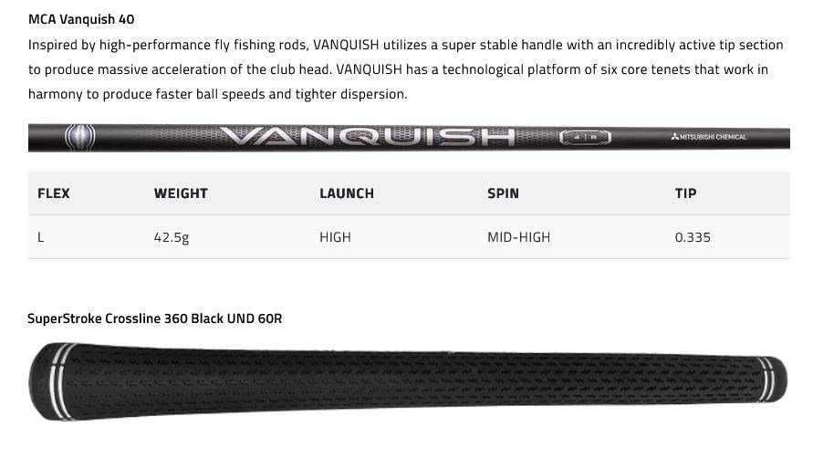 Cobra OPTM MAX dámske fairway drevo