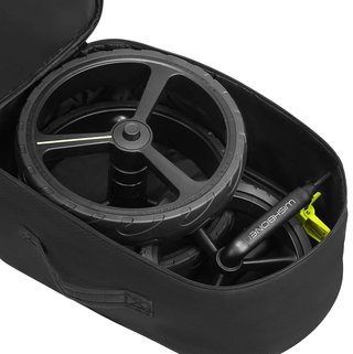 Wishbone Carry Bag Set univerzálny vozík s taškou na rám, čierny